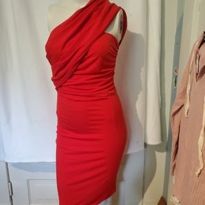 RICHCOCO STRECH RED DRESS SZ Medium NWT